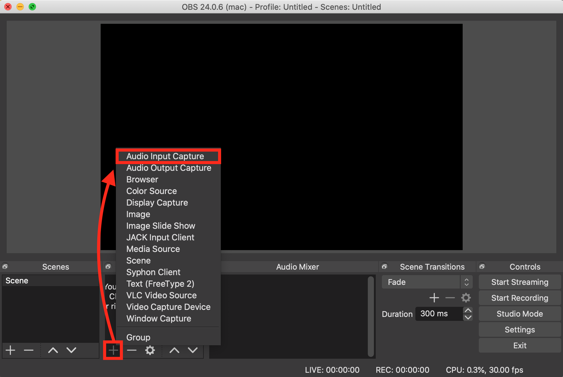 how to record a music video using obs studio