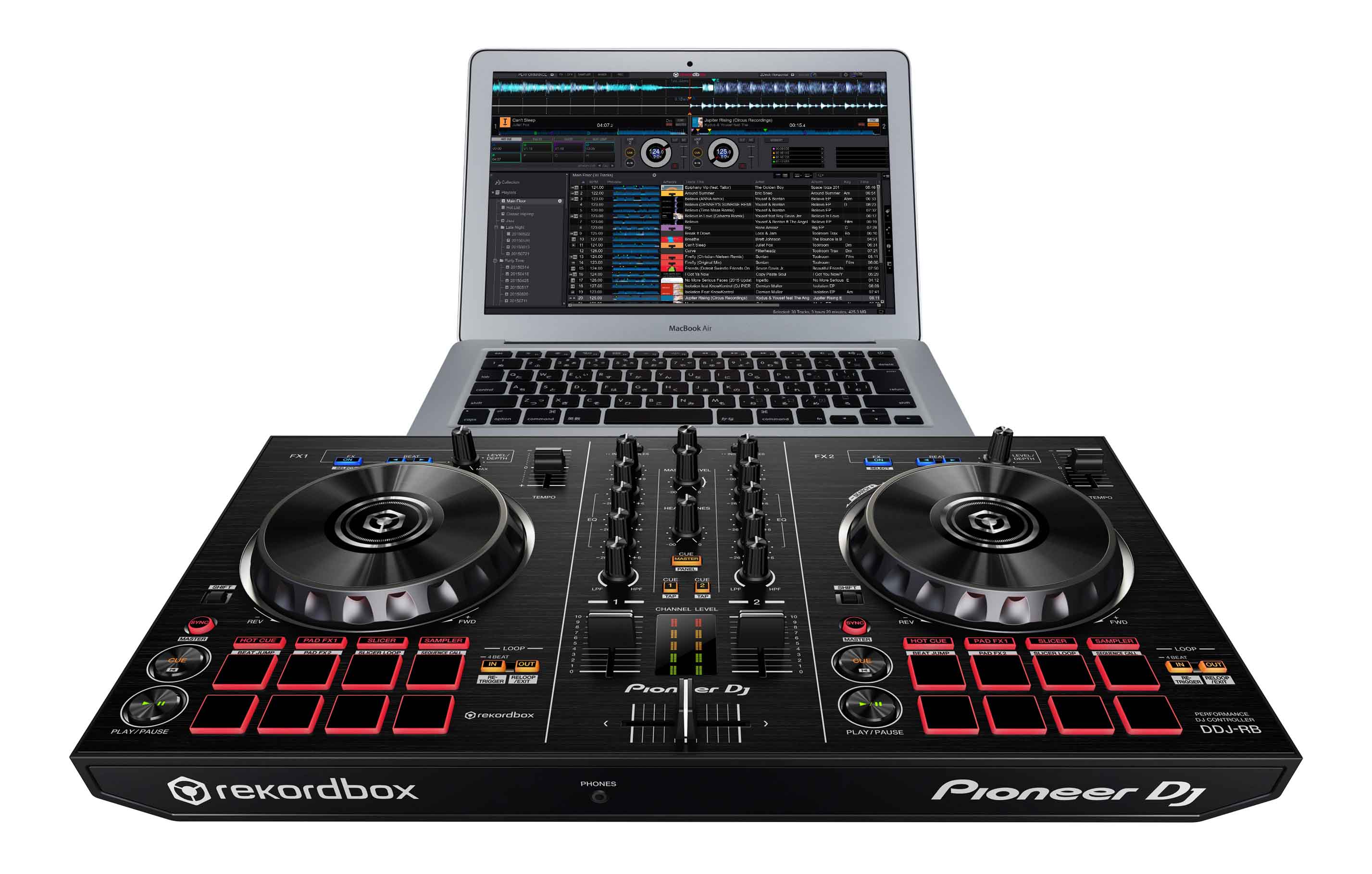 Pioneer DJ Announces the New DDJ-RB and DDJ-RR Controllers 