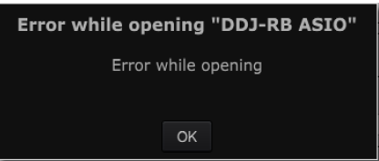 rekordbox dj unexpected application error windows 10